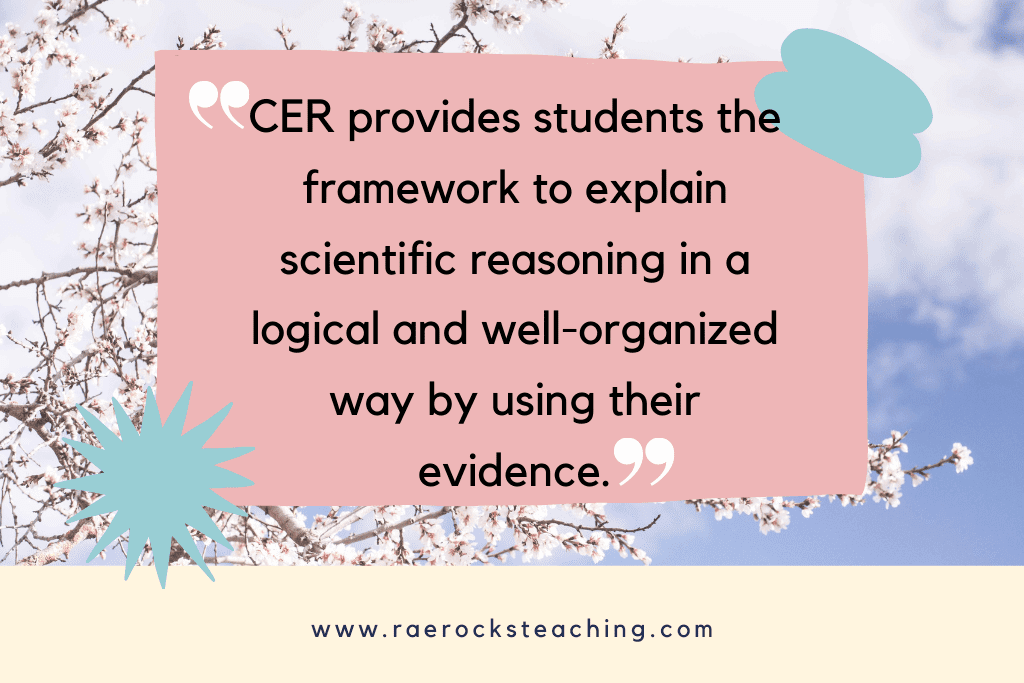 What does CER provide students. 
