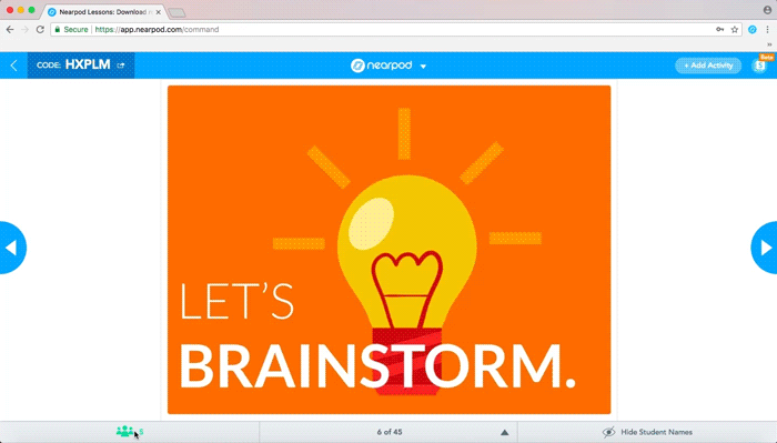 nearpod live lesson