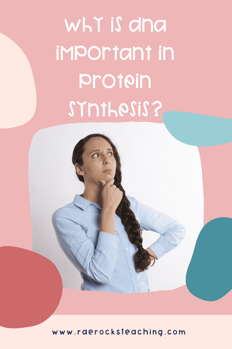 Teenage girl questioning what protein sythesis is.