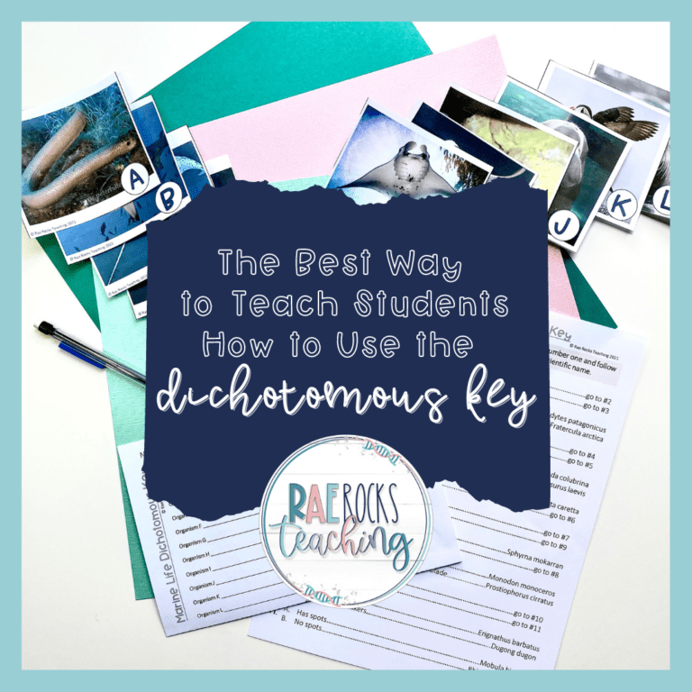 The Best Way to Teach Students How to Use the Dichotomous Key - Rae ...