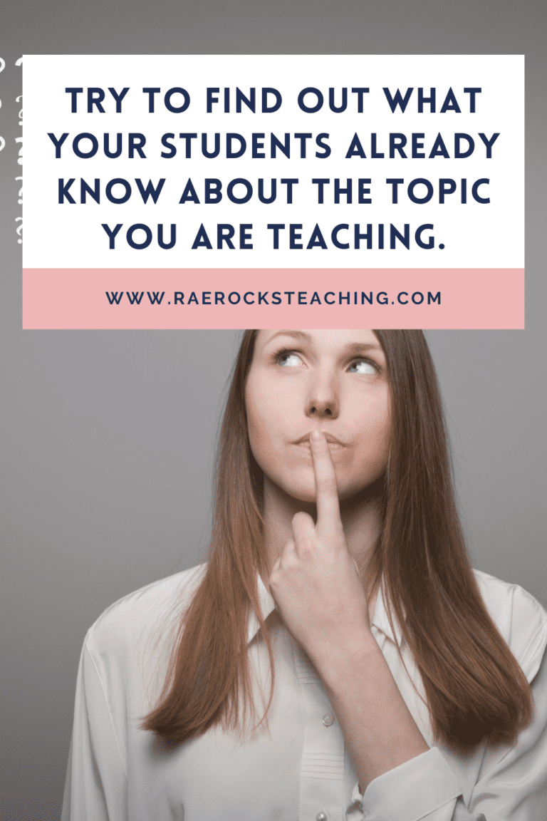 7 Easy to Implement Lesson Planning Tips for New Teachers - Rae Rocks ...